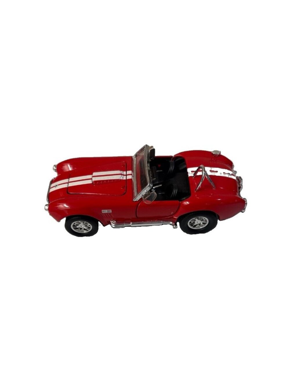 ERTL Shelby Cobra 427 1/18 Scale Red White 5” Car
